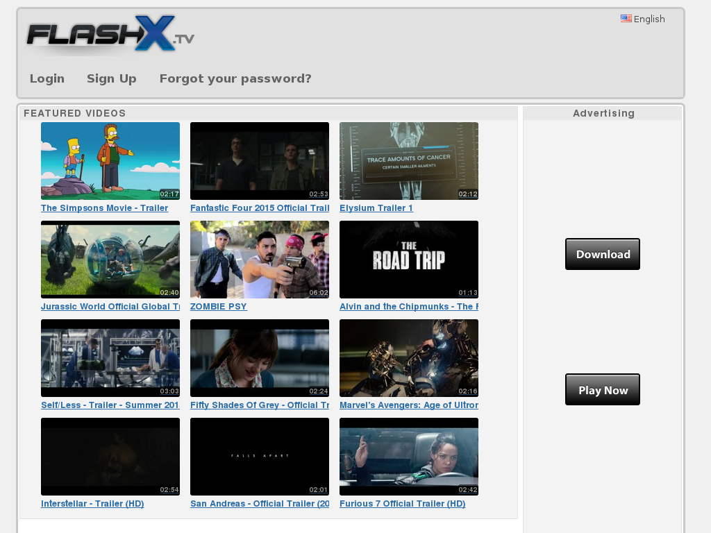 Flashx screenshot