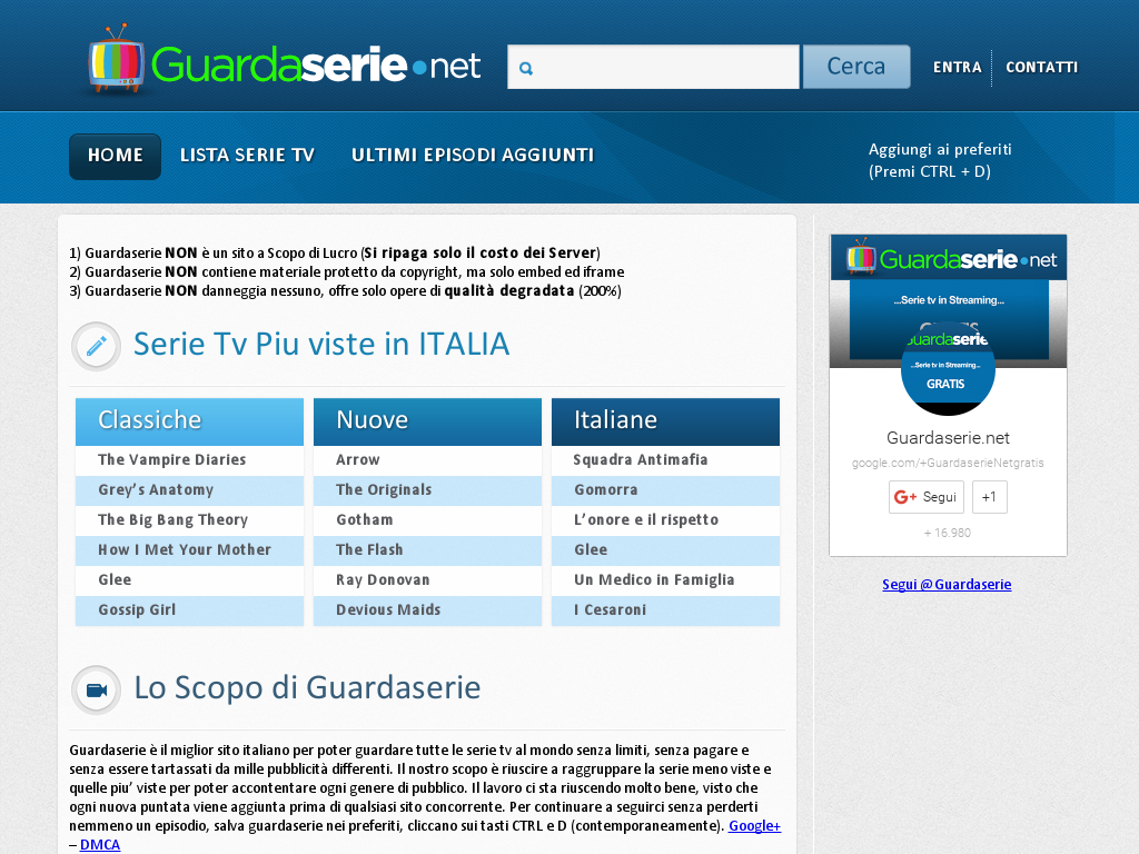 Guardaserie screenshot