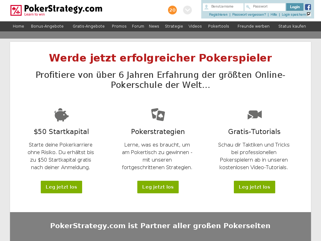 Pokerstrategy screenshot