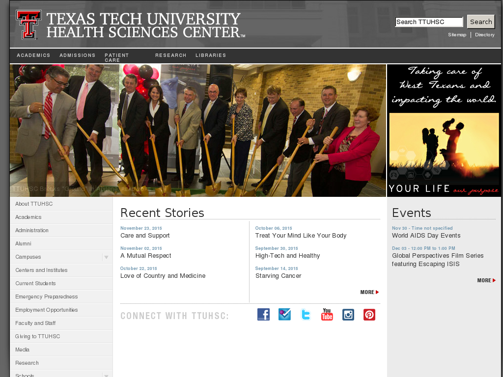 Ttuhsc screenshot