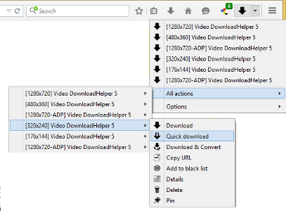 Downloadhelper Video Download Browser Extension